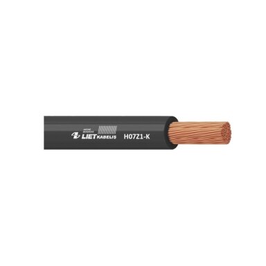 Lankstus viengyslis daugiavielis laidas H07Z1-K 35,0 mm² behalogeninis Dca Lietkabelis