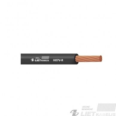 Instaliacinis viengyslis daugiavielis varinis laidas H07V-R 16,0mm² Lietkabelis Instaliacinis viengyslis daugiavielis varinis laidas H07V-R 16,0mm² Lietkabelis