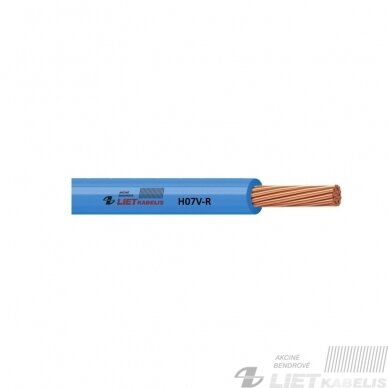 Viengyslis daugiavielis varinis laidas H07V-R 4,0mm² Lietkabelis Viengyslis daugiavielis varinis laidas H07V-R 4,0mm² Lietkabelis