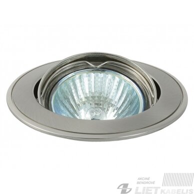Halogeninis šviestuvas, CTC-5515-MPC/N 50W 12V M Halogeninis šviestuvas, CTC-5515-MPC/N 50W 12V M