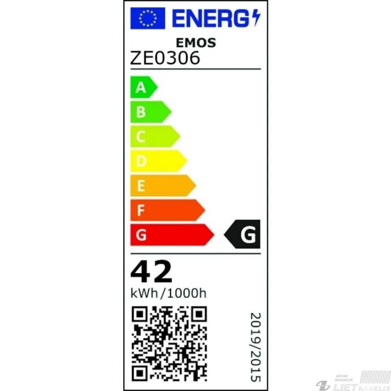 Halogeninė lemputė G9 42W 230V šiltai balta 300°C 2