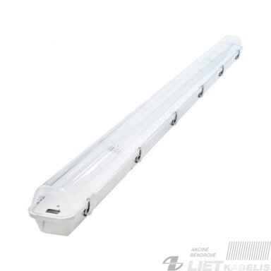 Hermetinis šviestuvas HELIOS 1x18W, T8, IP65, 120cm, GTV Hermetinis šviestuvas HELIOS 1x18W, T8, IP65, 120cm, GTV