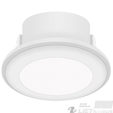 LED šviestuvas įleidžiamas, apvalus  3,5W, 4000K, 270Lm, Sanjie