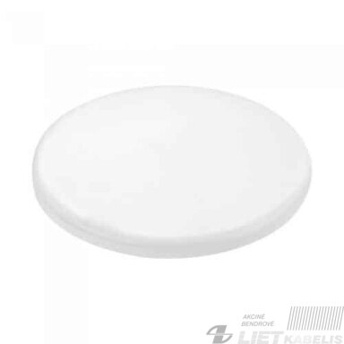 LED šviestuvas VT-610 įleidžiamas, apvalus 12W, 3000K, 750lm, IP20, V-TAC