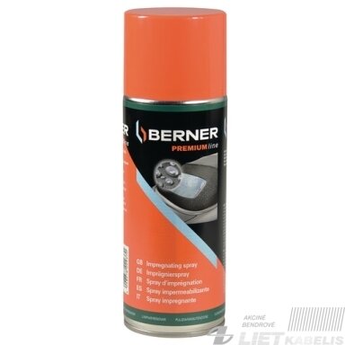 Impregnavimo aerozolis Premium 400ml Berner Impregnavimo aerozolis Premium 400ml Berner