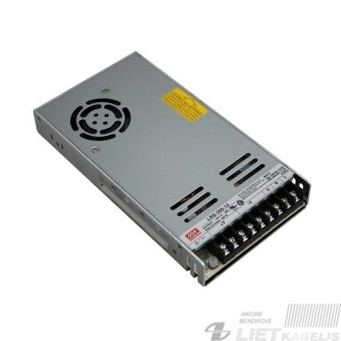 Impulsinis maitinimo šaltinis LED 348W, 12V, 29A, IP67, MEAN WELL Impulsinis maitinimo šaltinis LED 348W, 12V, 29A, IP67, MEAN WELL