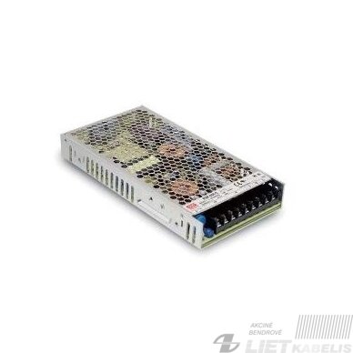 Impulsinis maitinimo šaltinis  RSP-200-12 12V, 16,7A, IP67, Mean Well