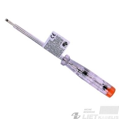 Atsuktuvas - indikatorius įtampai matuoti 100-250V, 25cm, FELO