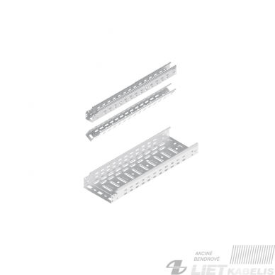 Instaliacinis kanalas metalinis, perforuotas KFL200H60/3 , Baks Instaliacinis kanalas metalinis, perforuotas KFL200H60/3 , Baks