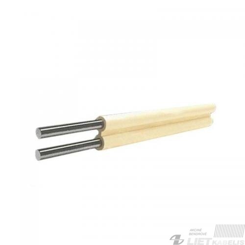 Instaliacinis dvigyslis laidas APPV 2x4mm², Lietkabelis Instaliacinis dvigyslis laidas APPV 2x4mm², Lietkabelis