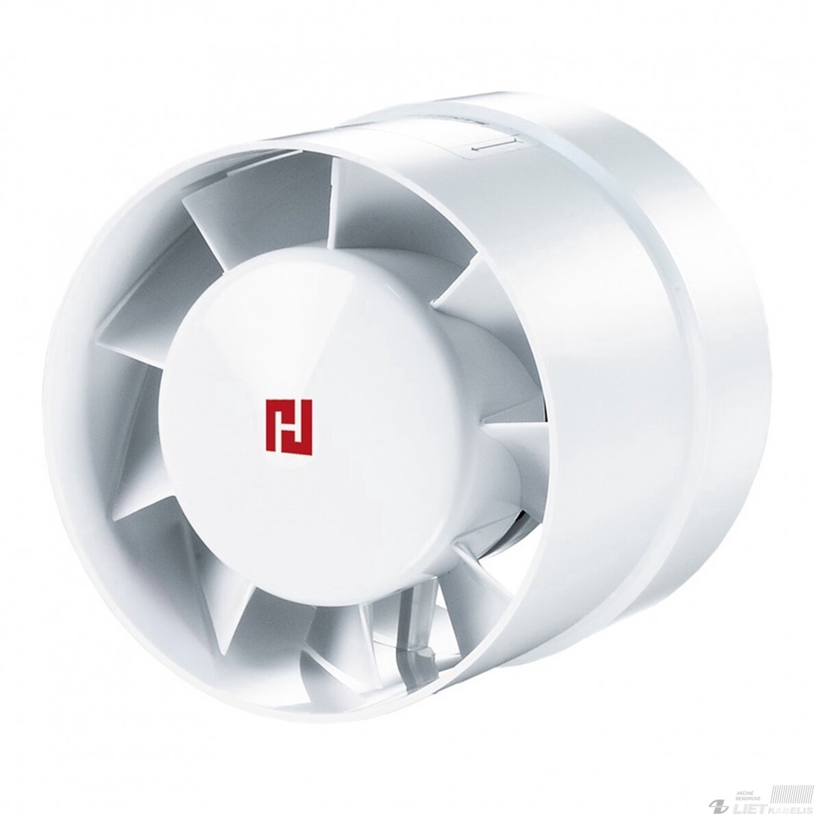 Ištraukiamasis Kanalinis ventiliatorius D125mm, 16W, 185m3/h, Haushalt Ištraukiamasis Kanalinis ventiliatorius D125mm, 16W, 185m3/h, Haushalt
