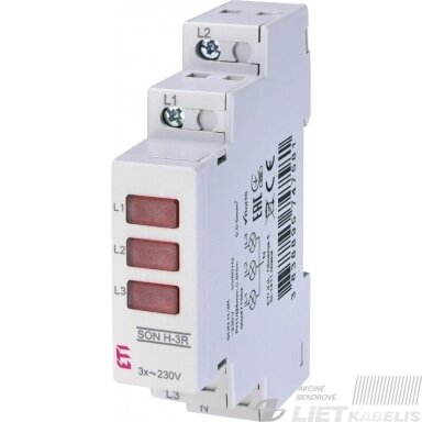 Įtampos signalizatorius SON H-3R, ETI Įtampos signalizatorius SON H-3R, ETI
