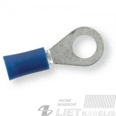Izoliuota žiedinė jungtis 1,5 - 2,5 mm² M5, Mėlyna, Berner