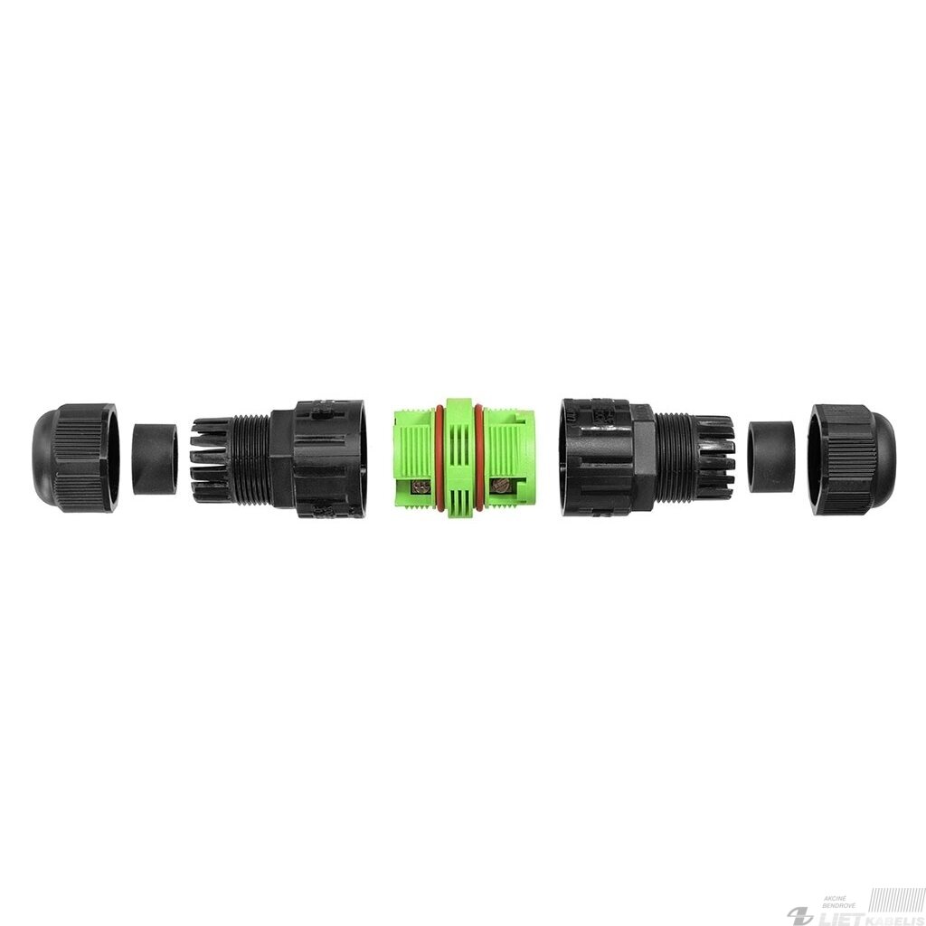 Jungtis išardoma WP3/L 3x0,5-2,5mm² IP68 TEKOX Jungtis išardoma WP3/L 3x0,5-2,5mm² IP68 TEKOX
