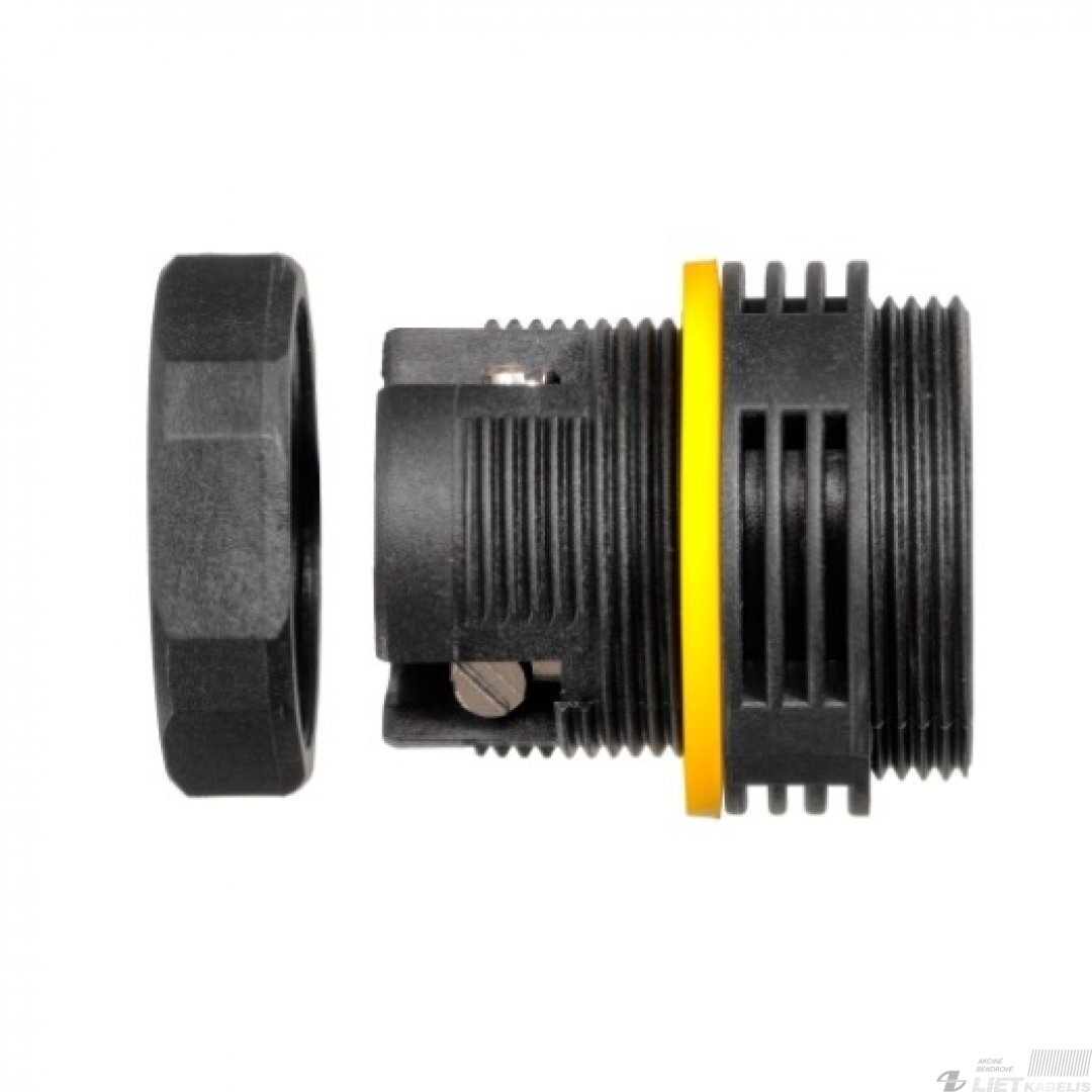 Jungtis kištukas panelinis WP3/EM, 3x0,5-2,5mm², IP68, TEKOX