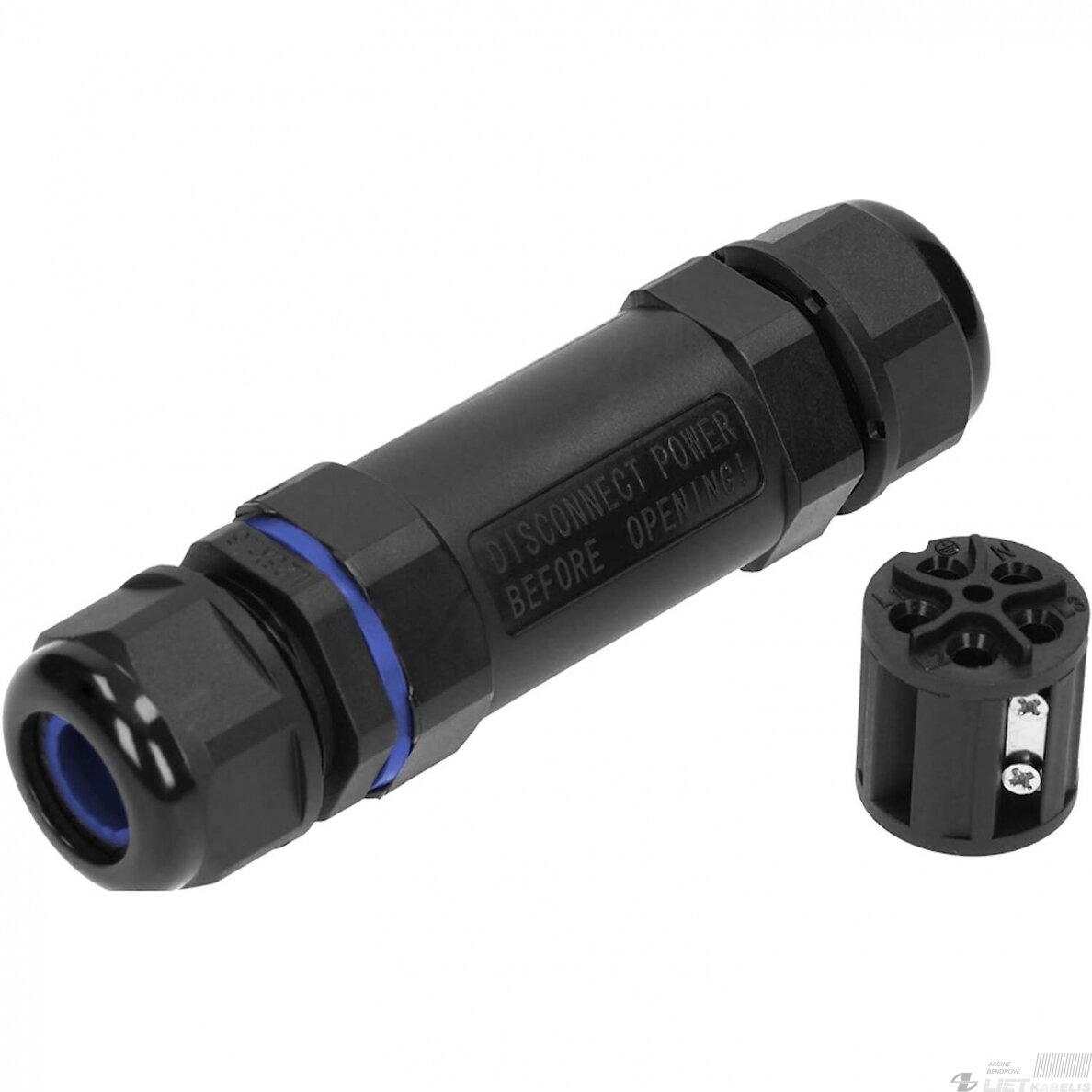 Jungtis laidams OR-AE-13604 5x1,0-6,0mm² 450V/30A IP68 ORNO Jungtis laidams OR-AE-13604 5x1,0-6,0mm² 450V/30A IP68 ORNO