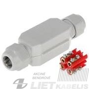 Jungtis gelinė, Dino 4x4mm² pilka IP68 Raytech Jungtis gelinė, Dino 4x4mm² pilka IP68 Raytech
