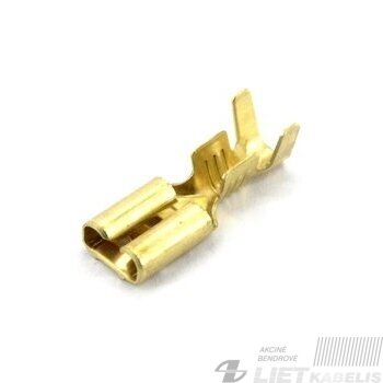 Antgalis plokščias lizdas neizoliuotas 2,5-6,0/6,3x0,8mm, lizdas (neizoliuotas), Berner Antgalis plokščias lizdas neizoliuotas 2,5-6,0/6,3x0,8mm, lizdas (neizoliuotas), Berner