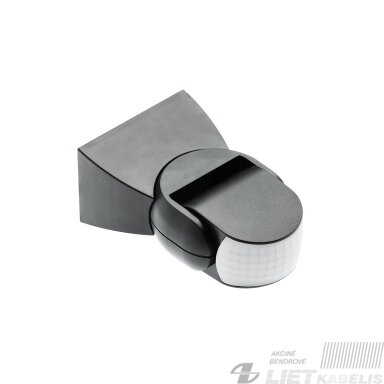 Judesio daviklis, CR-9 180°,  1200W,  IP65, juodas/baltas GTV