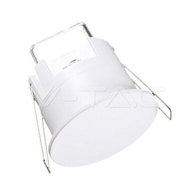 Judėsio ir būvio daviklis Upto 600W 360° įleidžiamas baltas IP65 V-TAC