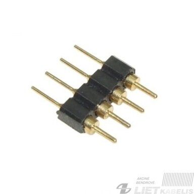 Jugtis Led juostai RGB sujungimo kontaktai PIN4