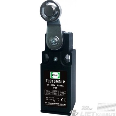 Galinis jungiklis FLS 15 M31P IP65 PF Galinis jungiklis FLS 15 M31P IP65 PF