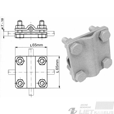 Jungtis cinkuota kryžminė MJV048