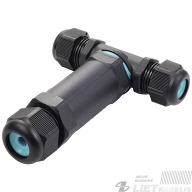 Jungtis laidams CNP25 3 iš 1į 2 T forma