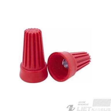 Jungtis laidui 6mm² užsukama, raudona, 34357 LEGRAND
