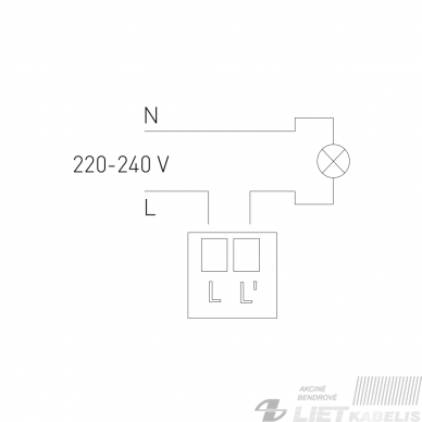 Judesio daviklis CR-20, 120°, IP20, baltas, GTV 4
