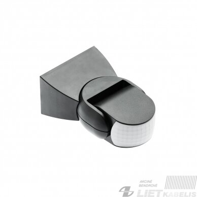 Judesio daviklis, CR-9 180°, 1200W, IP65, juodas/baltas GTV Judesio daviklis, CR-9 180°, 1200W, IP65, juodas/baltas GTV
