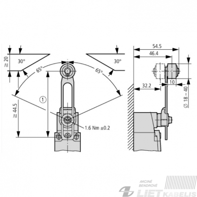Jungiklis galinis LS-11/RLA EATON 2