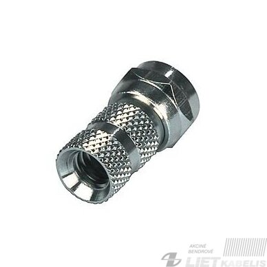 Jungtis FC012 5.5mm RG59 kabeliui Jungtis FC012 5.5mm RG59 kabeliui