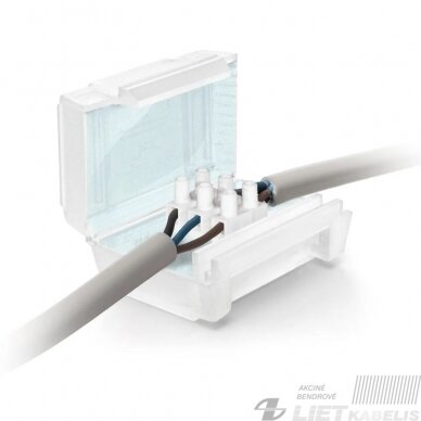 Jungtis gelinė, Bar dėžutė 3x6mm² IPX8, Raytech Jungtis gelinė, Bar dėžutė 3x6mm² IPX8, Raytech
