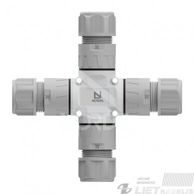 Jungtis išardoma NLHC203X 4x0,5-2,5mm², IP68, NORDEL Jungtis išardoma NLHC203X 4x0,5-2,5mm², IP68, NORDEL