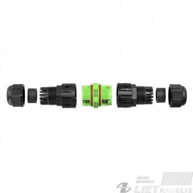Jungtis išardoma WP3/L 3x0,5-2,5mm² IP68 TEKOX