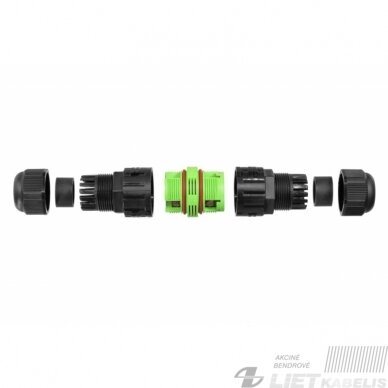 Jungtis išardoma WP4/L 4x0,5-2,5mm² IP68 TEKOX 2