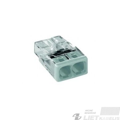 Jungtis universali, 2273-202, 2x0,5-2,5mm² 24A,Wago Jungtis universali, 2273-202, 2x0,5-2,5mm² 24A,Wago