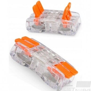 Jungtis universali 2x2 0.2-2.5mm², 450V, 24A, PAWBOL Jungtis universali 2x2 0.2-2.5mm², 450V, 24A, PAWBOL