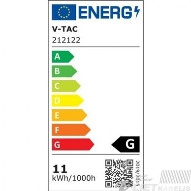 Juosta LED 11W/m, 3000K, 5050, IP20, V-TAC 3