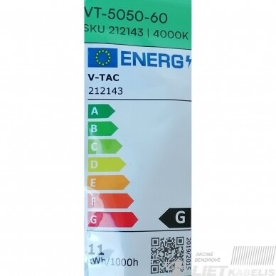 Juosta LED 11W/m, 4000K, SMD5050, IP20, V-TAC 3