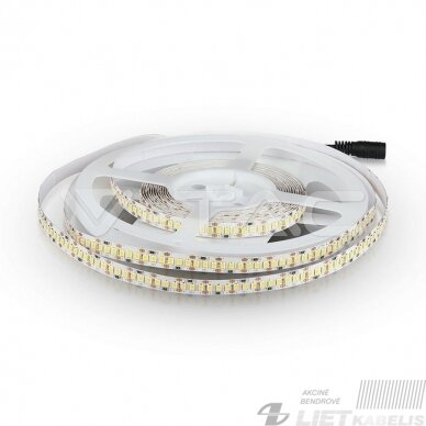 Juosta LED 17W/m, 12V, 204LED/m, 3000K, 1700Lm/1m, V-TAC Juosta LED 17W/m, 12V, 204LED/m, 3000K, 1700Lm/1m, V-TAC