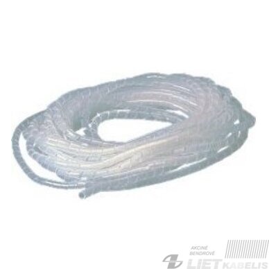 Juosta-spiralė laidų pynėms SWB-10mm Juosta-spiralė laidų pynėms SWB-10mm