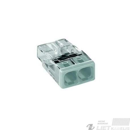 Jungtis universali, 2273-202, 2x0,5-2,5mm² 24A,Wago Jungtis universali, 2273-202, 2x0,5-2,5mm² 24A,Wago