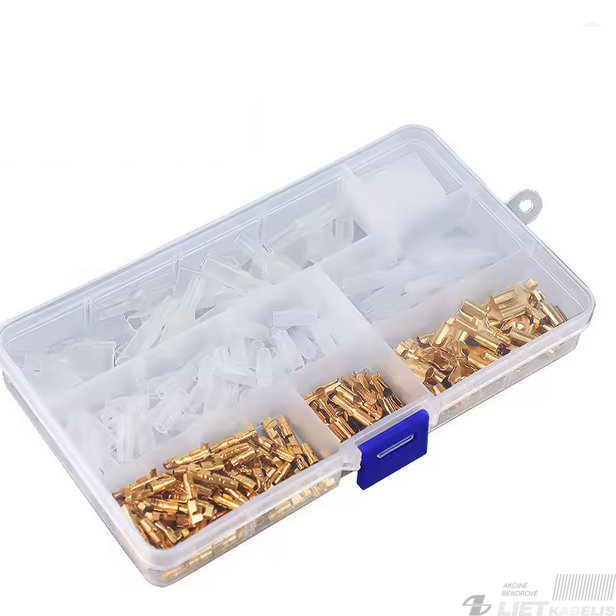 Jungtys laidų neįzoliotos 120vnt , KST