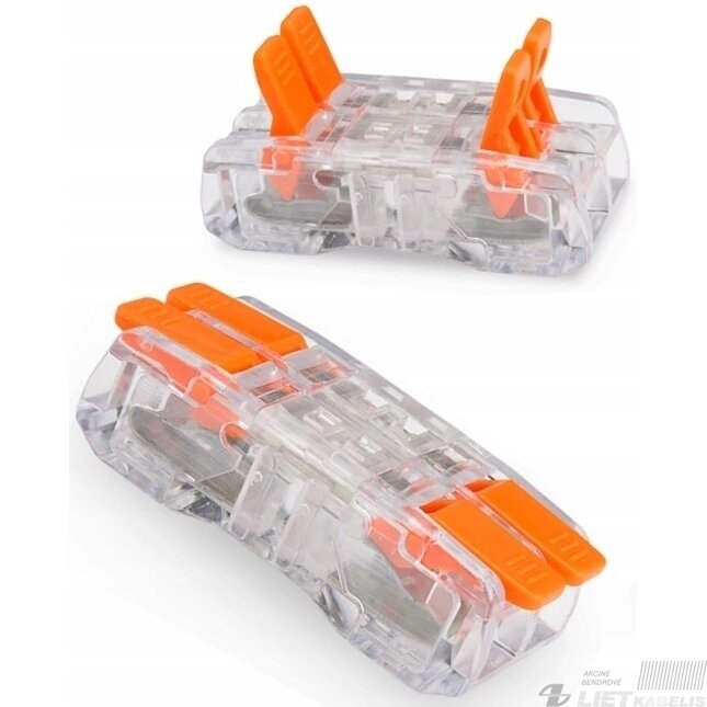 Jungtis universali 2x2 0.2-2.5mm², 450V, 24A, PAWBOL Jungtis universali 2x2 0.2-2.5mm², 450V, 24A, PAWBOL