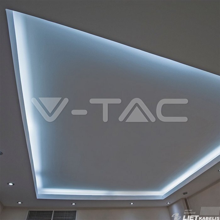Juosta LED 8W/m 12V 4000K IP20 V-TAC 4 Juosta LED 8W/m 12V 4000K IP20 V-TAC 4