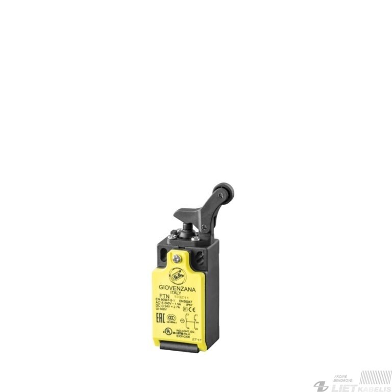 Jungiklis galinis FTN133Z11 1NC/1NO M16 GG Jungiklis galinis FTN133Z11 1NC/1NO M16 GG