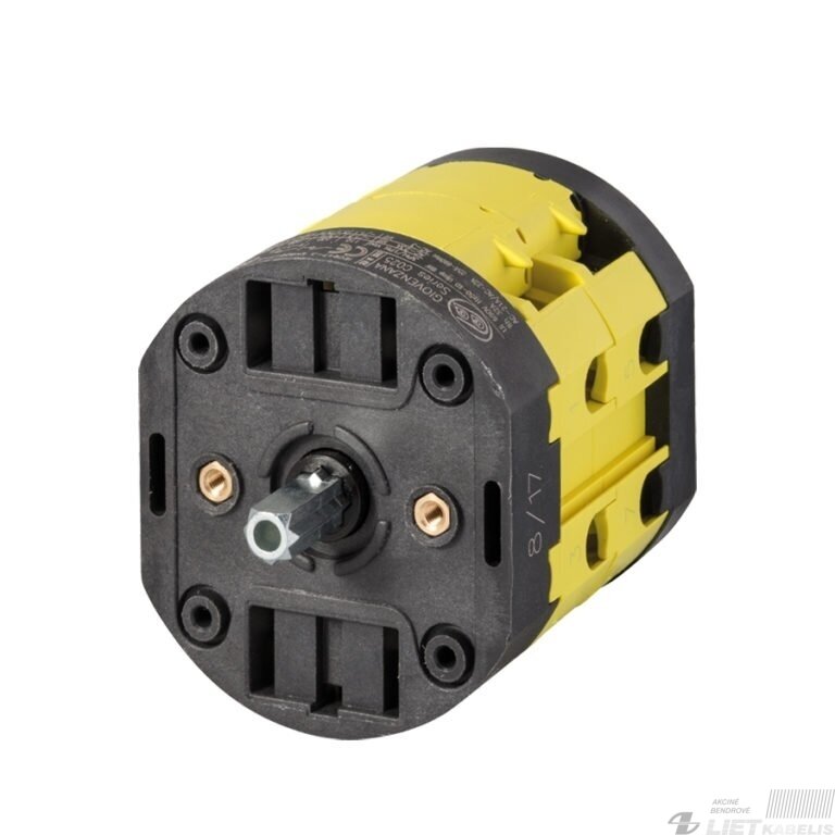 Jungiklis kumštelinis C0250001R 25A 1P (0-1) p/t GG Jungiklis kumštelinis C0250001R 25A 1P (0-1) p/t GG