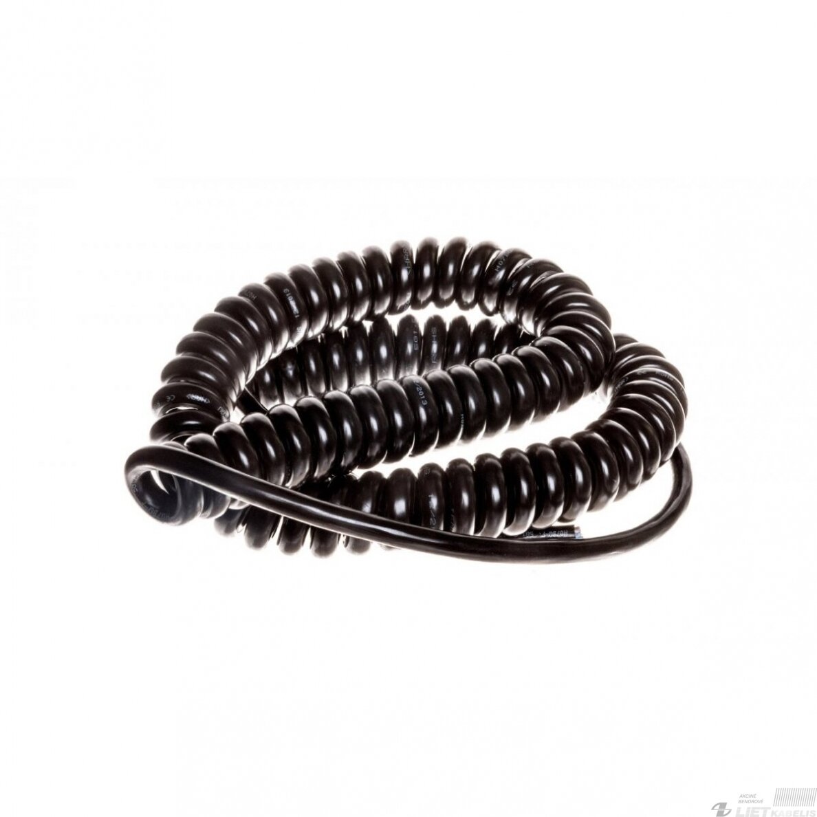 Kabelis spiralinis H07BQ-F 3x1,5mm², juodas, 6m, LAPPKABEL Kabelis spiralinis H07BQ-F 3x1,5mm², juodas, 6m, LAPPKABEL